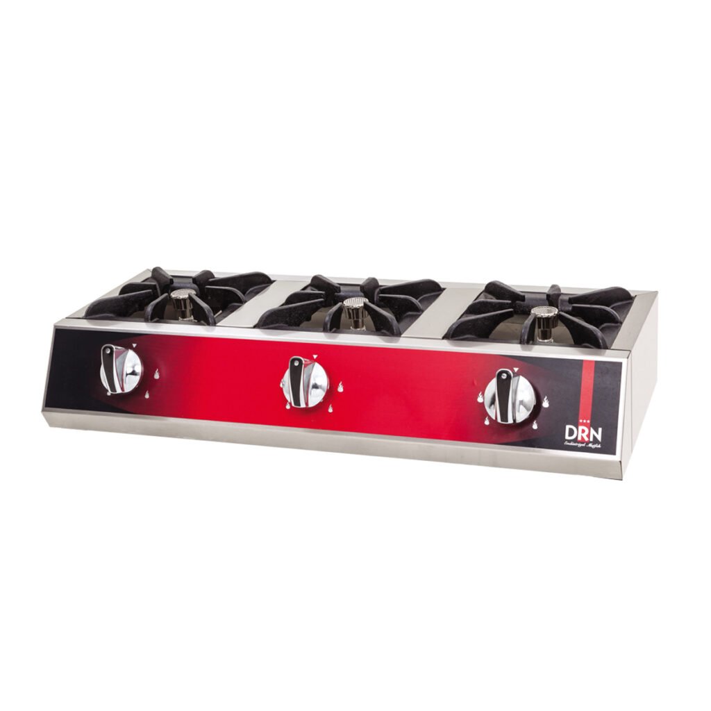 Beyran Cooker - 3 Burners - Gas — DRN professional kitchen equipment
