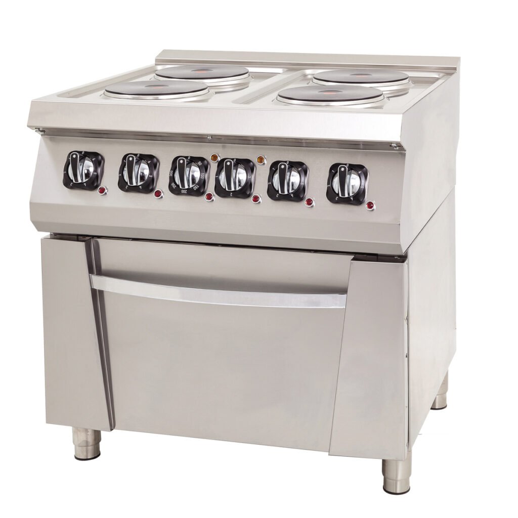 Electric Range with Oven - 80x70 — DRN professional kitchen equipment