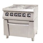 Electric Range with Oven - 80x70 — DRN professional kitchen equipment