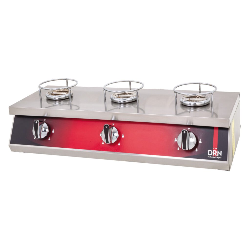 Kunefe Cooker - 3 Burners - Gas — DRN professional kitchen equipment