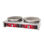 Crepe Maker - Square Double - Electric — DRN professional kitchen equipment