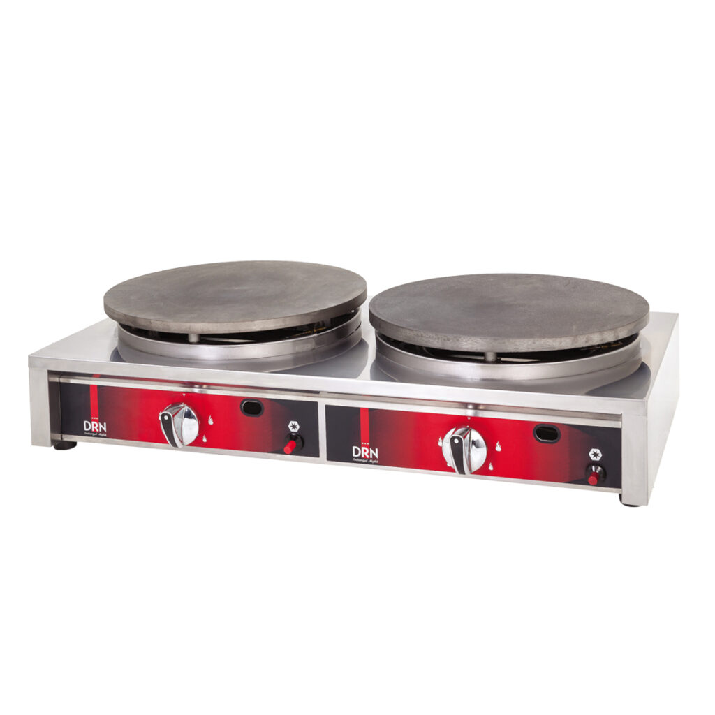 Crepe Maker - Square Double - Gas — DRN professional kitchen equipment