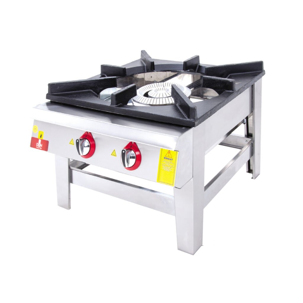 Floor Cooker - Double Ignition - 70x70 - Gas — DRN professional kitchen equipment