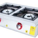 Cooktop - 2 Burners - 80x45 - Gas — DRN professional kitchen equipment
