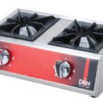 Mini Cooktop - 2 Burners - 50x25 - Gas — DRN professional kitchen equipment