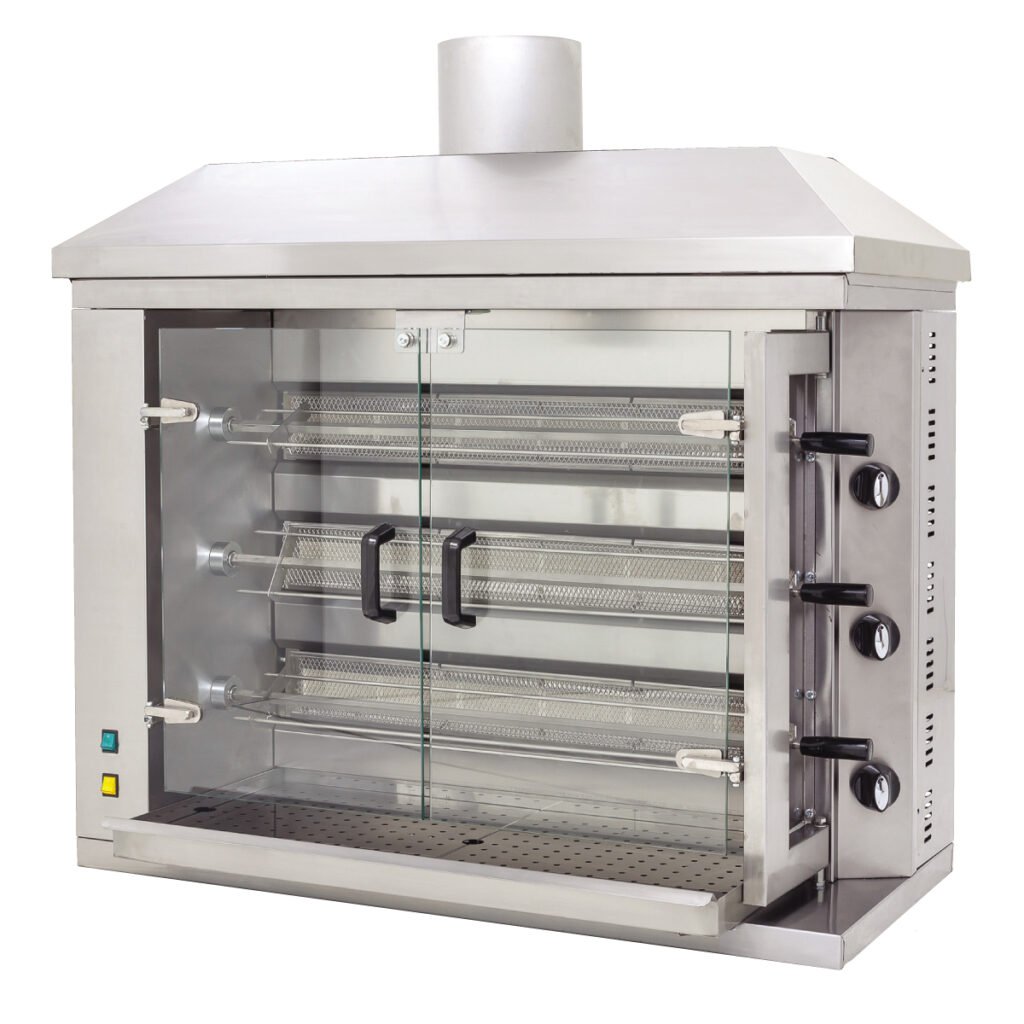 Chicken Rotisserie - 3 Burners - Gas — DRN professional kitchen equipment