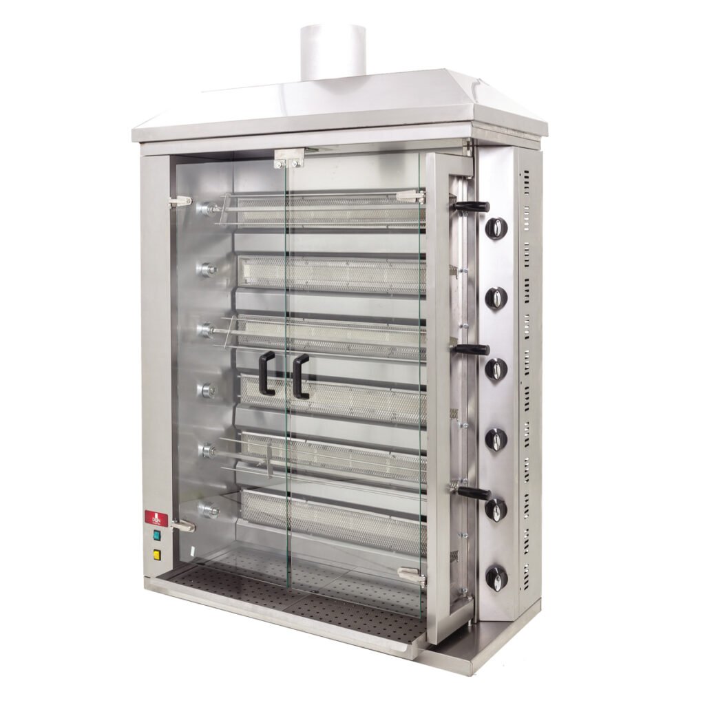 Chicken Rotisserie - 6 Burners - Gas — DRN professional kitchen equipment
