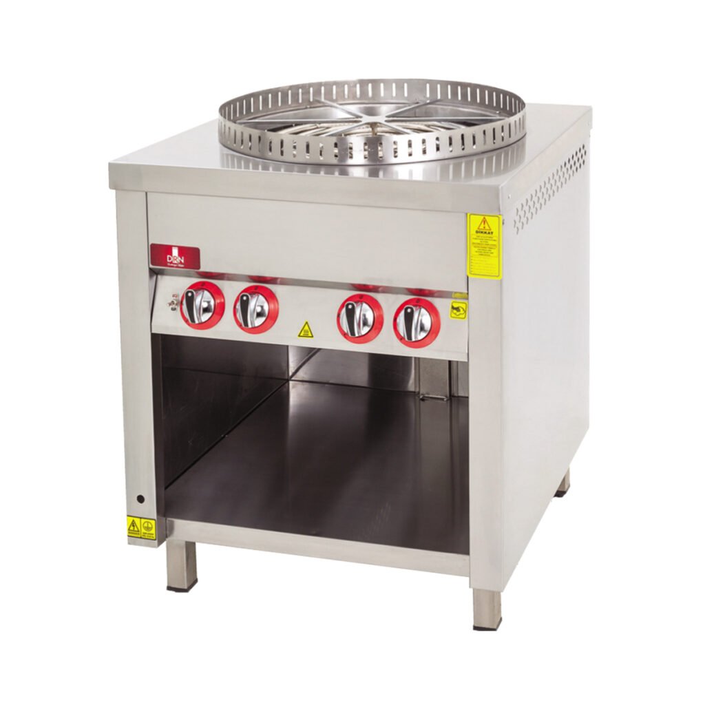 Patty Cookers With Cabinet - 1 Burner - Gas — DRN professional kitchen equipment