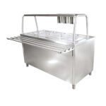 Bain-Marie - 4 Hot - 150x70 - Electric — DRN professional kitchen equipment