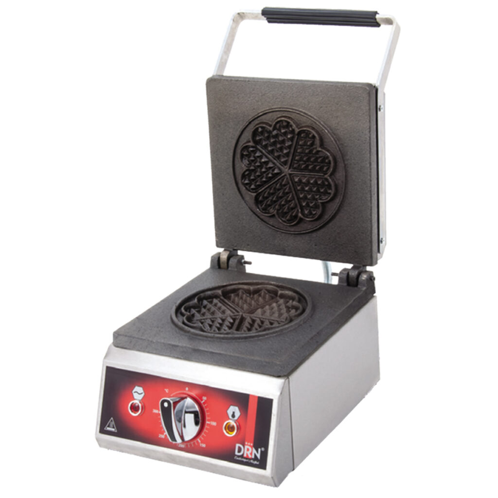 Waffle Maker - Single Clover - Electric — DRN professional kitchen equipment