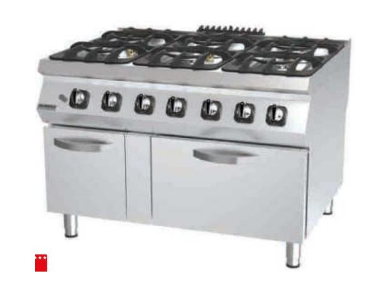 Ranges Gas GK-1290 — DRN professional kitchen equipment