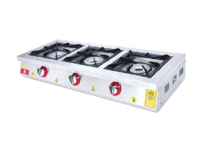 Cooktops Gas SLOS-3 — DRN professional kitchen equipment
