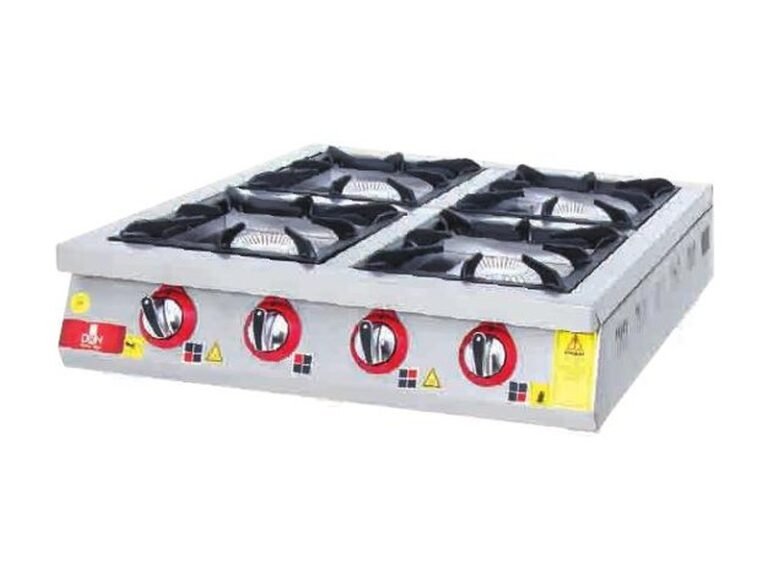 Cooktops Gas SLOS-4 — DRN professional kitchen equipment