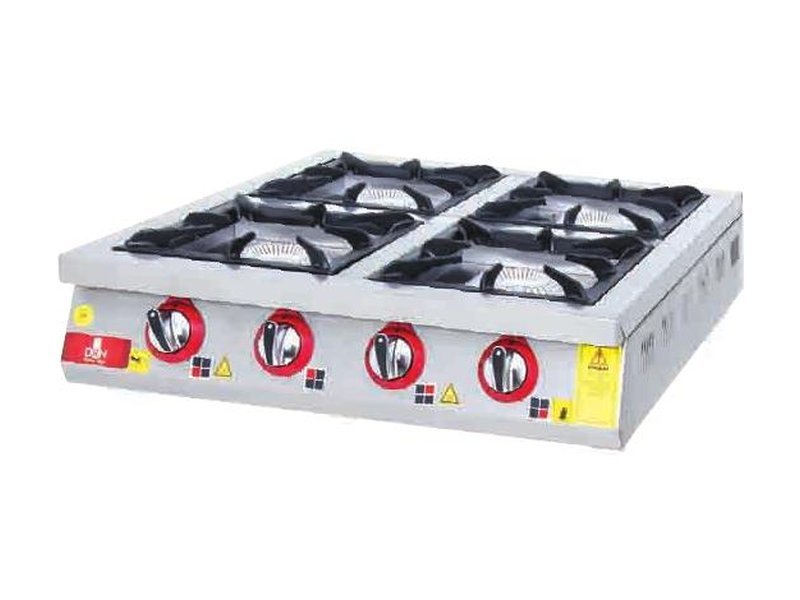 Cooktops Gas SLOS-4 — DRN professional kitchen equipment